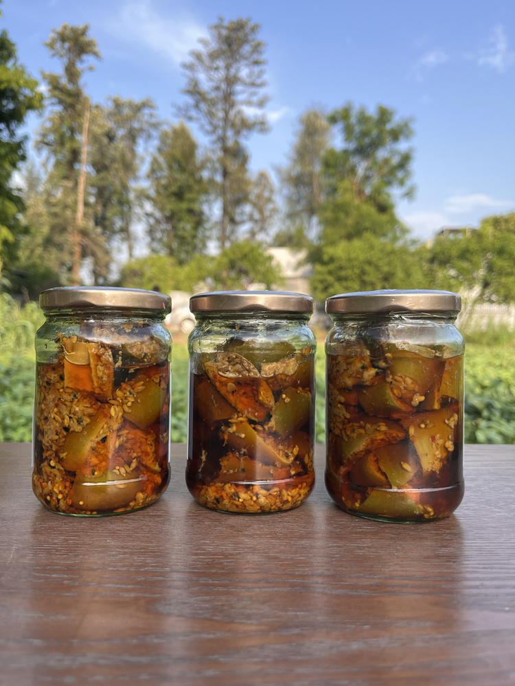 Homemade Mango Pickle